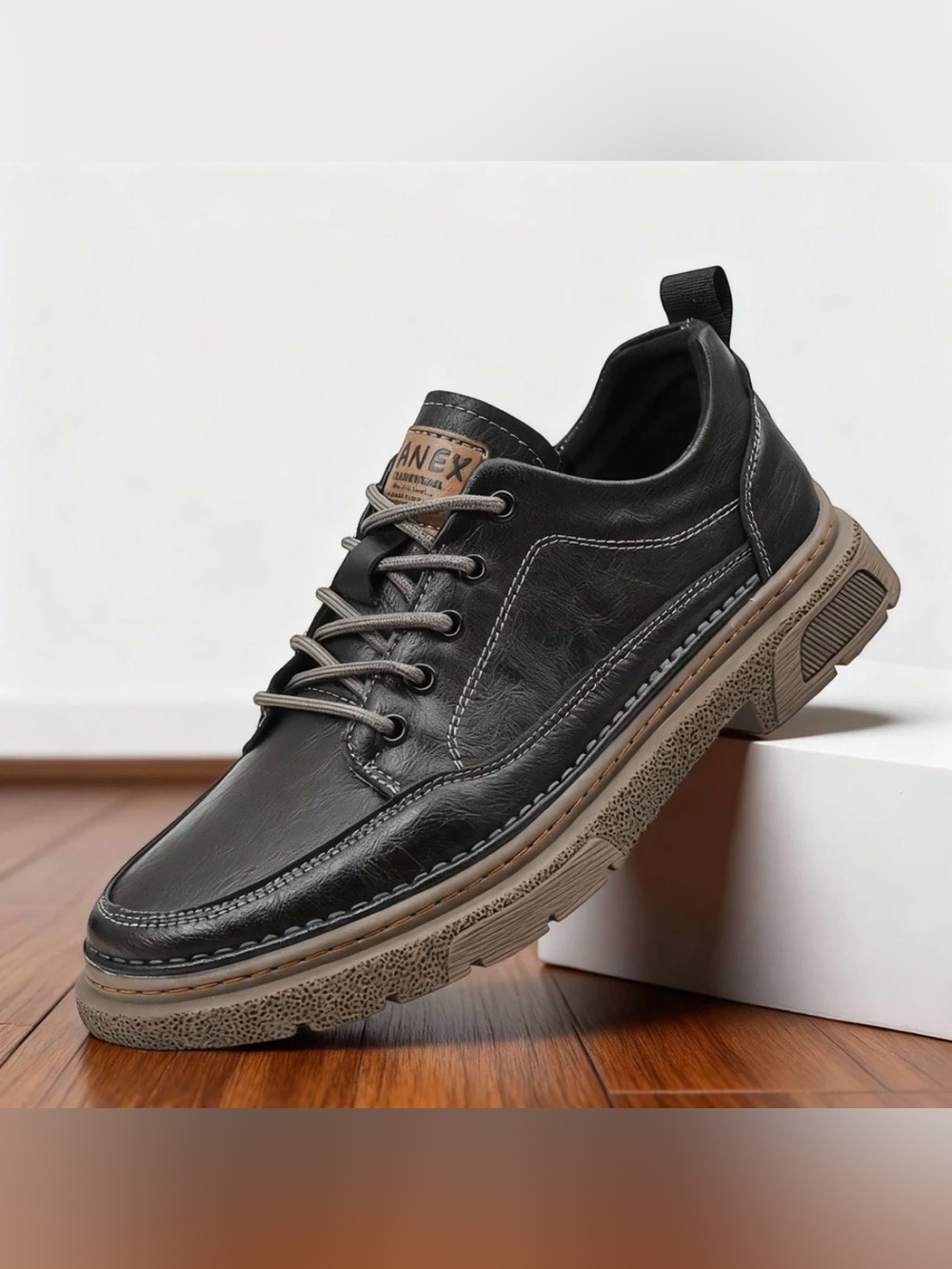 Hudson Ridge Brendan Leather Sneakers